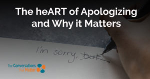 Heart of Apologizing
